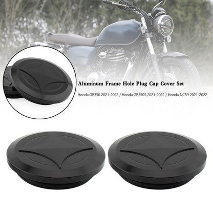 Aluminum Frame Hole Plug Cap Cover Set For Honda GB350 NC59 CB350 21-22