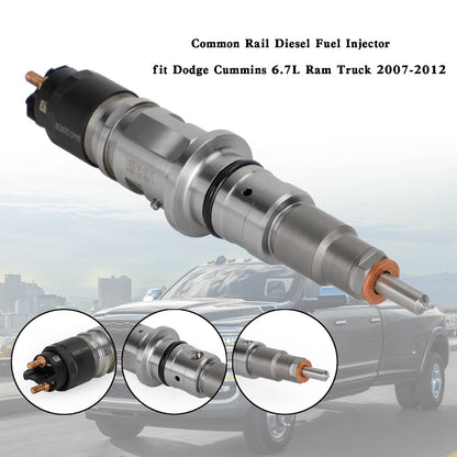 2007-2012 Dodge Ram truck 6.7L 0445120050 13500881-104 Common Rail Diesel Fuel Injector 4940096X 4981076 5253220 R80270767AA