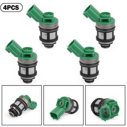 1996-1997 Nissan Pickup 2.4L 4PCS Fuel Injectors JS4D-2 166001S700 842-18125