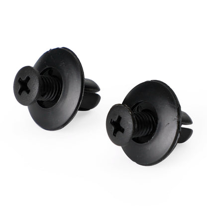 20x 8mm Fairing Clip Screw Rivets Panel Trim for Suzuki GSX, Burgman, V-Strom