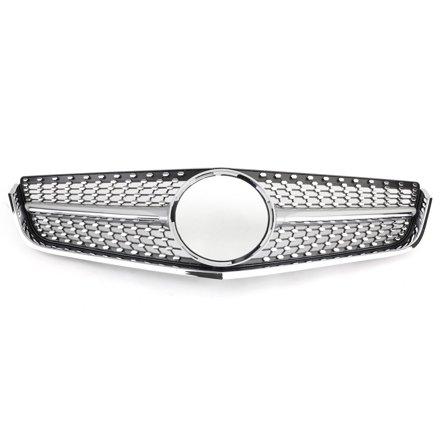 2009-2013 Mercedes Benz E-Class W207 C207 Coupe Convertible AMG Front Grill Chrome Replacement Grille
