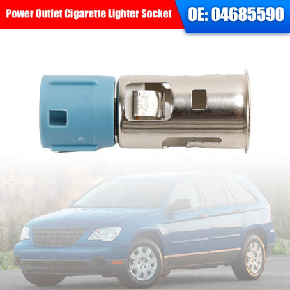 Dodge Ram Chrysler 300 200 Jeep Power Outlet Cigarette Lighter Socket 04685590 04680613AA