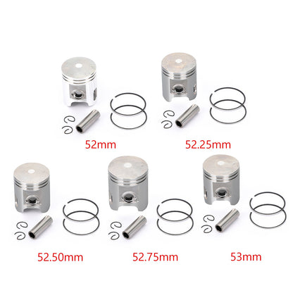 Piston Pin Ring Set Fit For Yamaha YN100 OVETTO NEOS 100 99-03 YQ100 Nitro Aerox 100 00-02