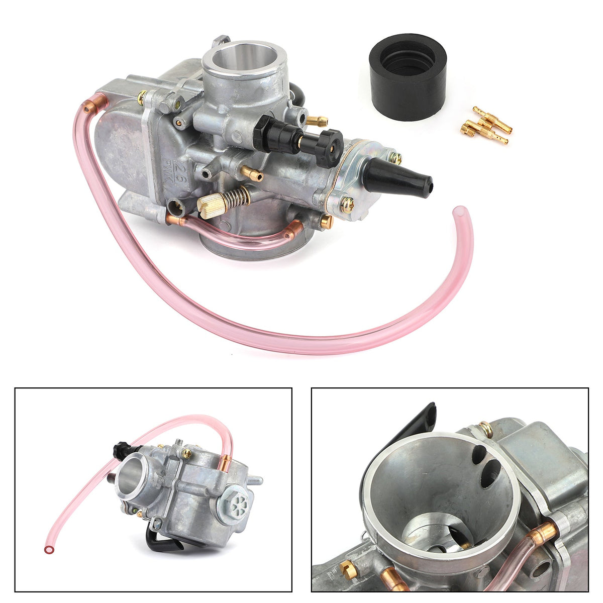 ATV Suzuki Yamaha W/Power Jet 75CC 125CC 26MM Motorcycle Carburetor