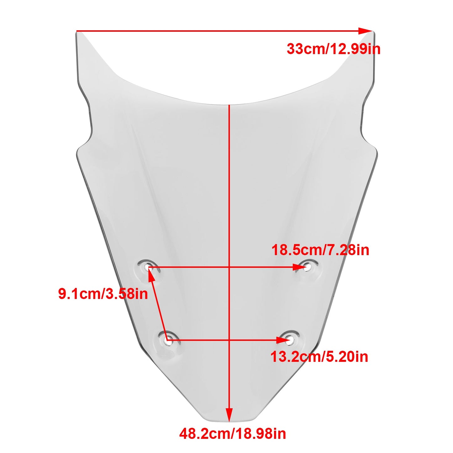 21-23 Suzuki GSX-S1000GT Windshield WindScreen