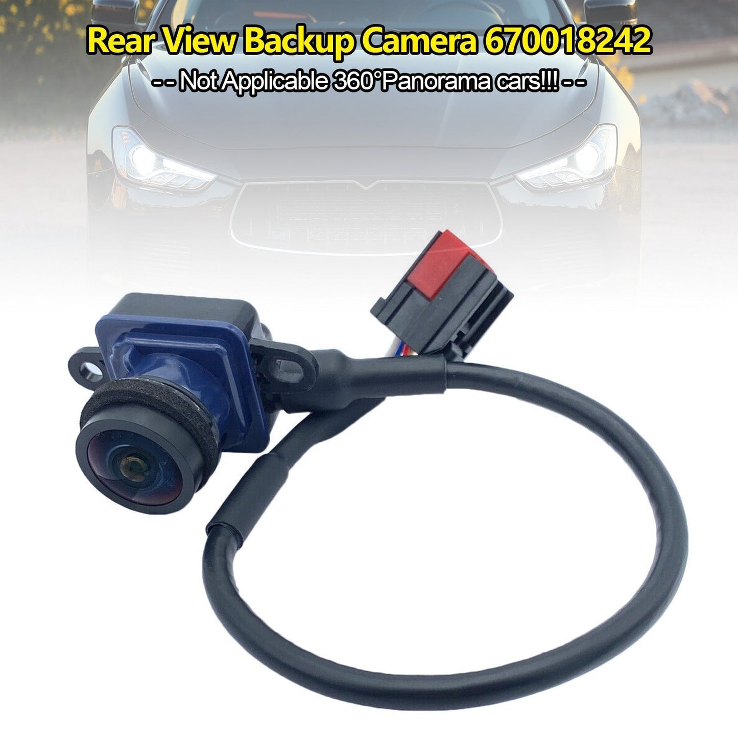 2014-2016 Maserati Ghibli Rear View Backup Camera 670018242