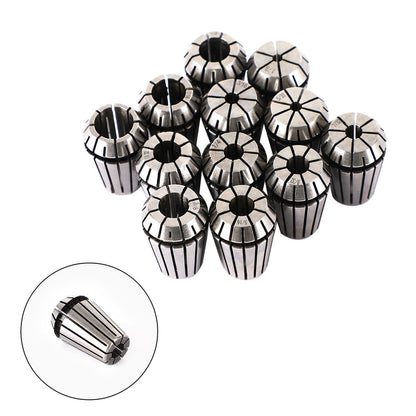 CNC Milling Lathe Engraving Machine, 7Pcs ER20(1/8"-1/2") ER20 Spring Collet Set