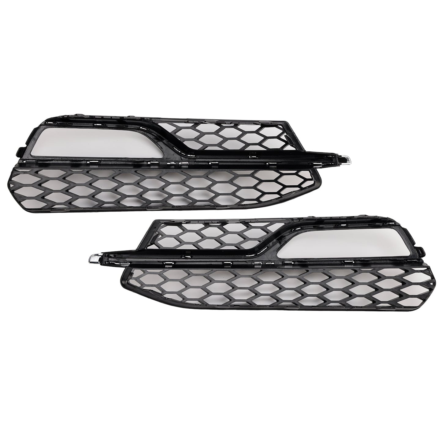 2013-2016 Audi A3 S-Line Front Lower Bumper Fog Light Cover Grille 8V3807681G 8V3807682G