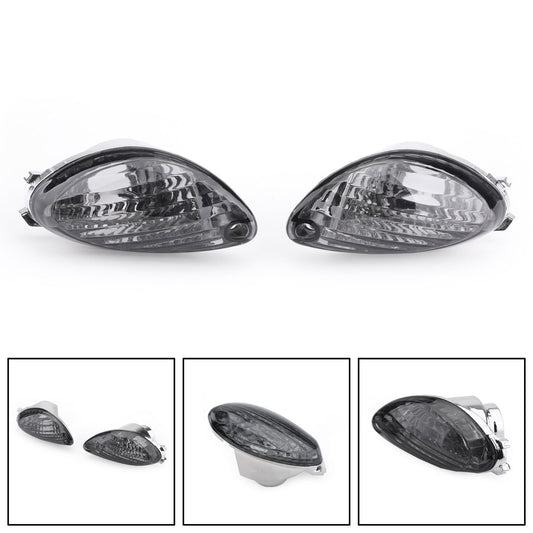 Rear Turn Signals Lens For Suzuki Hayabusa GSXR1300 2008-2012 Smoke Champoo