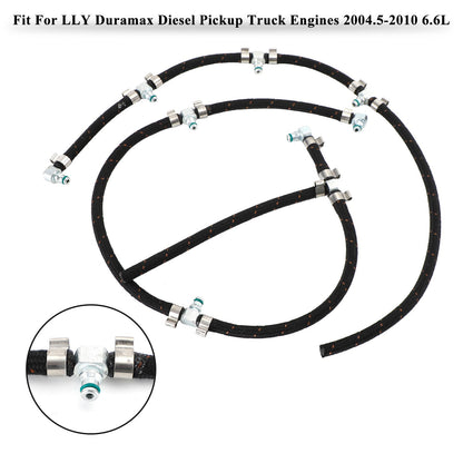 2004.5-2010 LLY Duramax Diesel Pickup Truck Engines 6.6L Fuel Injector Return Line Kit 97328733 98062291