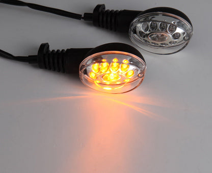 Front Rear LED Turn Signals Blinker Indicator For Kawasaki NINJA 250R Champoo