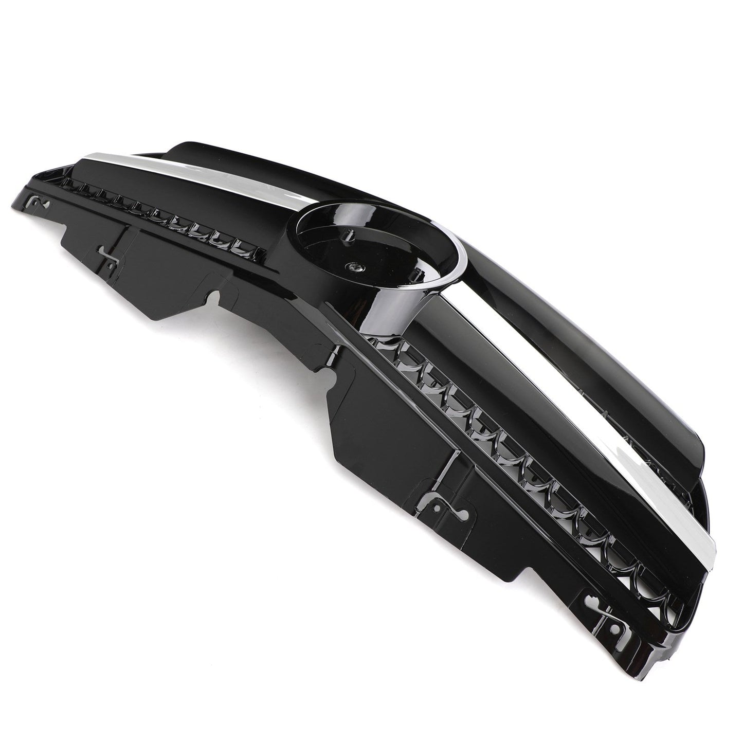 2002-2006 Mercedes Benz R230 SL Class SL350/500/600/SL55/65 1 Fin Star Grill black Chrome Grille