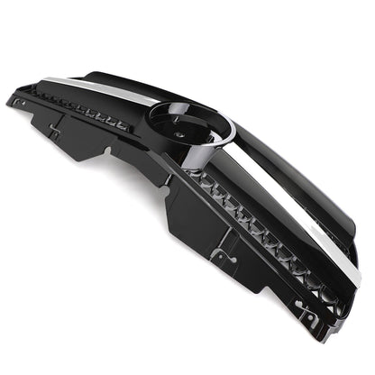2002-2006 Mercedes Benz R230 SL Class SL350/500/600/SL55/65 1 Fin Star Grill black Chrome Grille