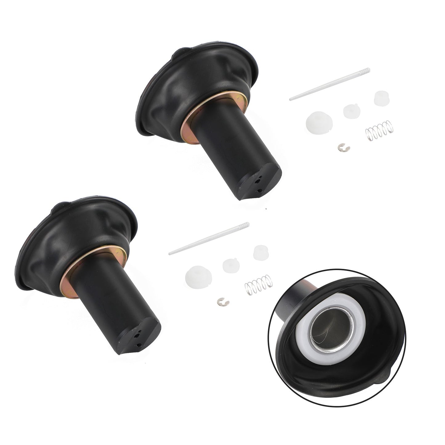 1993-2000 Yamaha XJR400 2x Carburetor Plunger Diaphragm Repair Kit