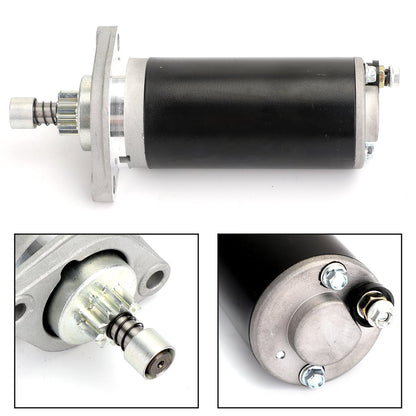 Starter Motor Fit For Yamaha Outboard Motors 9.9S 9.9L 9.9EL 84-90 25MLH 25MSH 91-10 15ESH 15ELH 91-97 Black Champoo