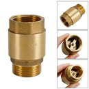 Brass Check Valve G1/2" G3/4" G1" M To F Thread Non-Return Backflow Prevention, G3/4"
