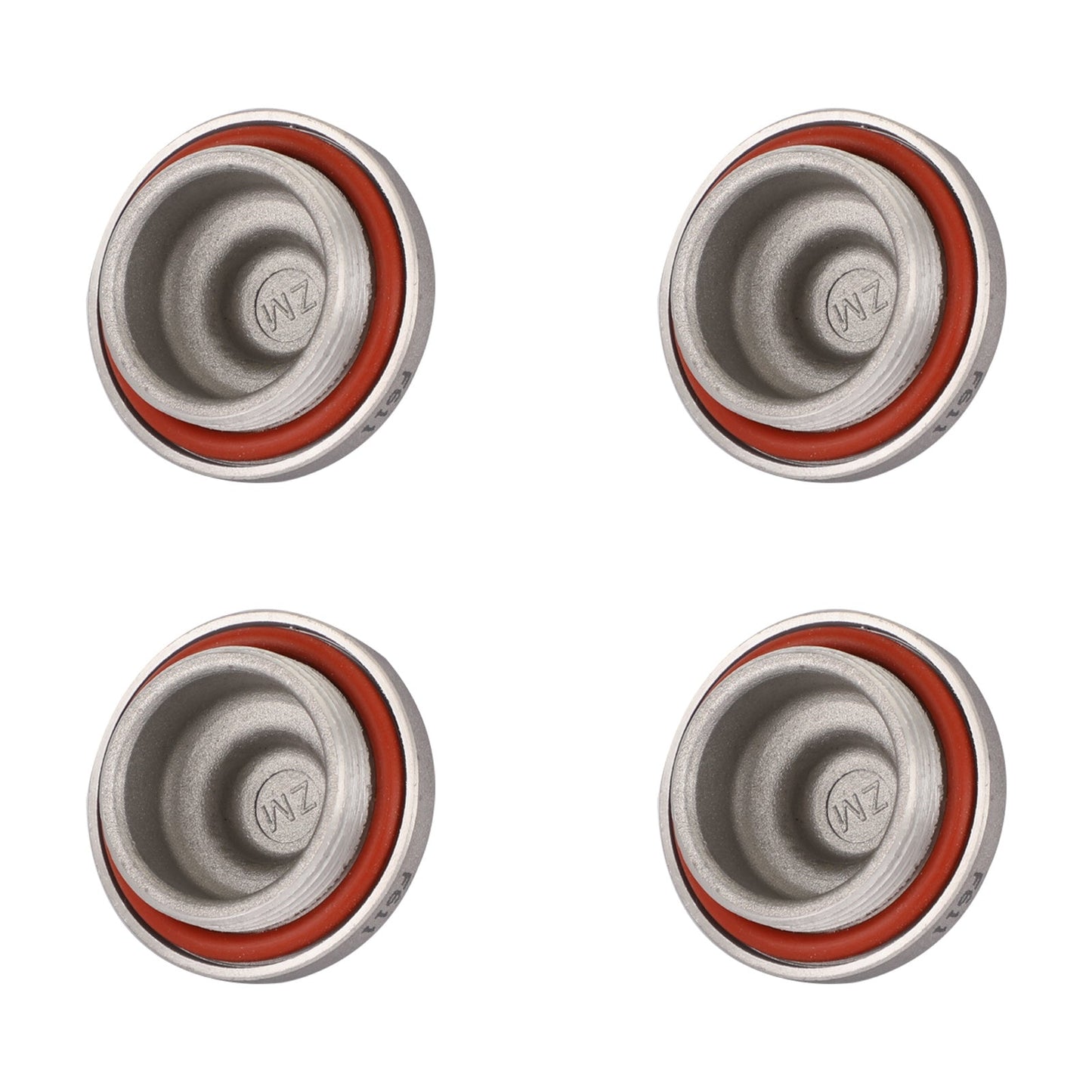 4x Valve Adjuster Cover Cap O-Ring For Suzuki QuadRunner LT LT-F 125 160 185 230