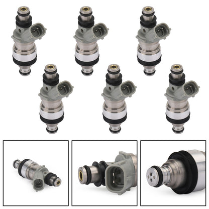 1996-1998 TOYOTA 4RUNNER 3.4L V6 23250-62030 6Pcs Fuel Injectors