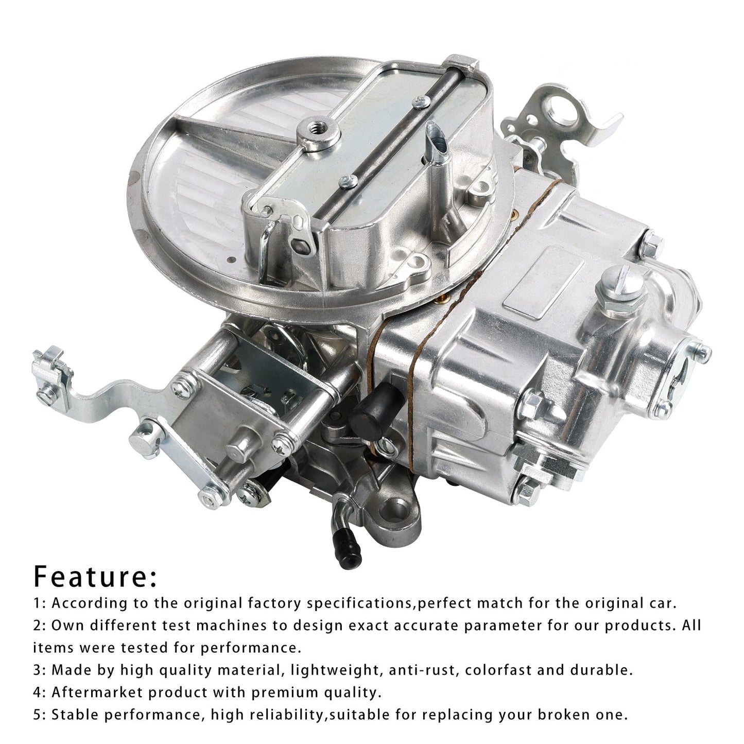 2BBL FR-4412S Holley 500 CFM Carburetor Manual Choke