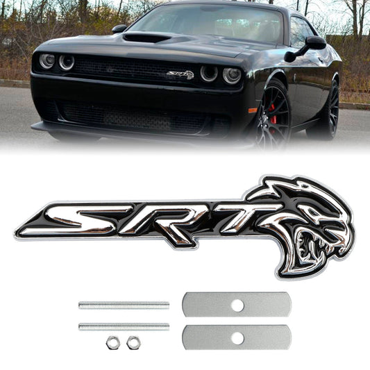 Charger Challenger SRT Hellcat Front Grille Emblem Badge Sticker