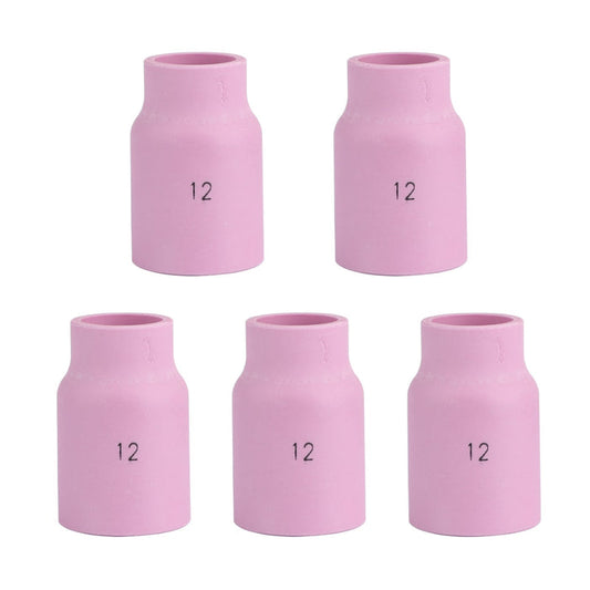 53N87 #12 TIG Welding Torch 5pcs Large Gas Lens Ceramic Cup