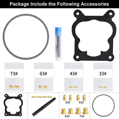 Chevrolet Chevy small block Gen 5.7L/350 Quadrajet Carburetor 750 CFM