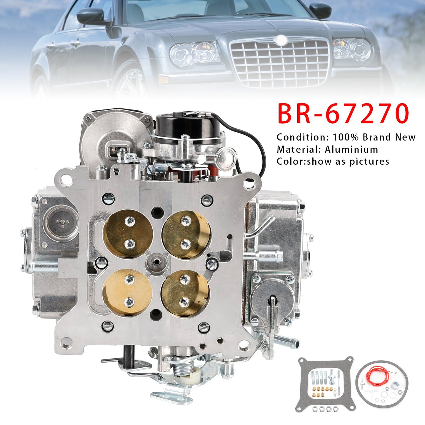 Chrysler Carburetor 600 CFM 4150 4-Barrel BR-67270