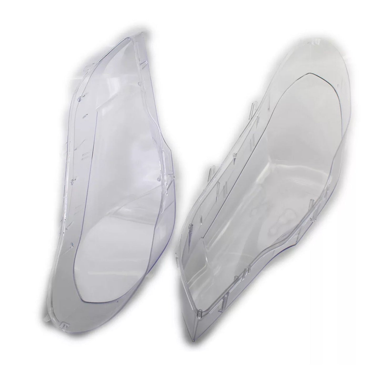 2007-2013 BMW X5 E70 2PCS Clear Headlight Lens Cover Headlamp Left + Right 63117288996 63117288998