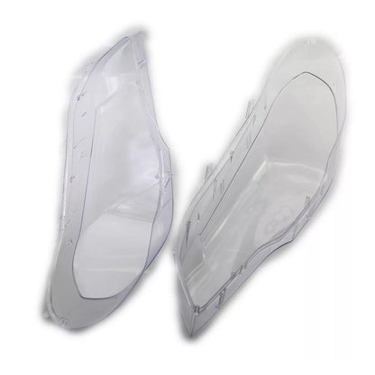 2007-2013 BMW X5 E70 2PCS Clear Headlight Lens Cover Headlamp Left + Right 63117288996 63117288998