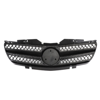 2002-2006 Mercedes Benz R230 SL Class SL350/500/600/SL55/65 1 Fin Star Grill black Chrome Grille