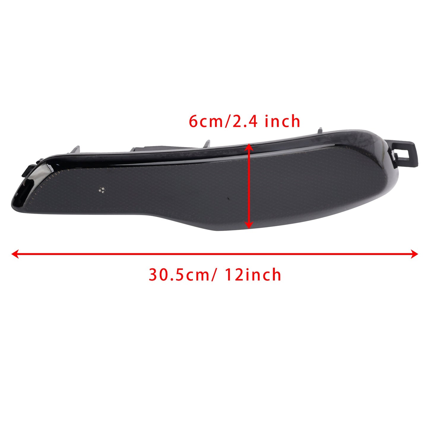 2014-2018 Jeep Cherokee 2PCS Rear Bumper Reflector Lights 68105145A 68105144A