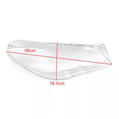 2010-2013 BMW 5 Series F11 2PCS Front Headlight Lens Cover Lampshade Left + Right 63117271912 63117271911
