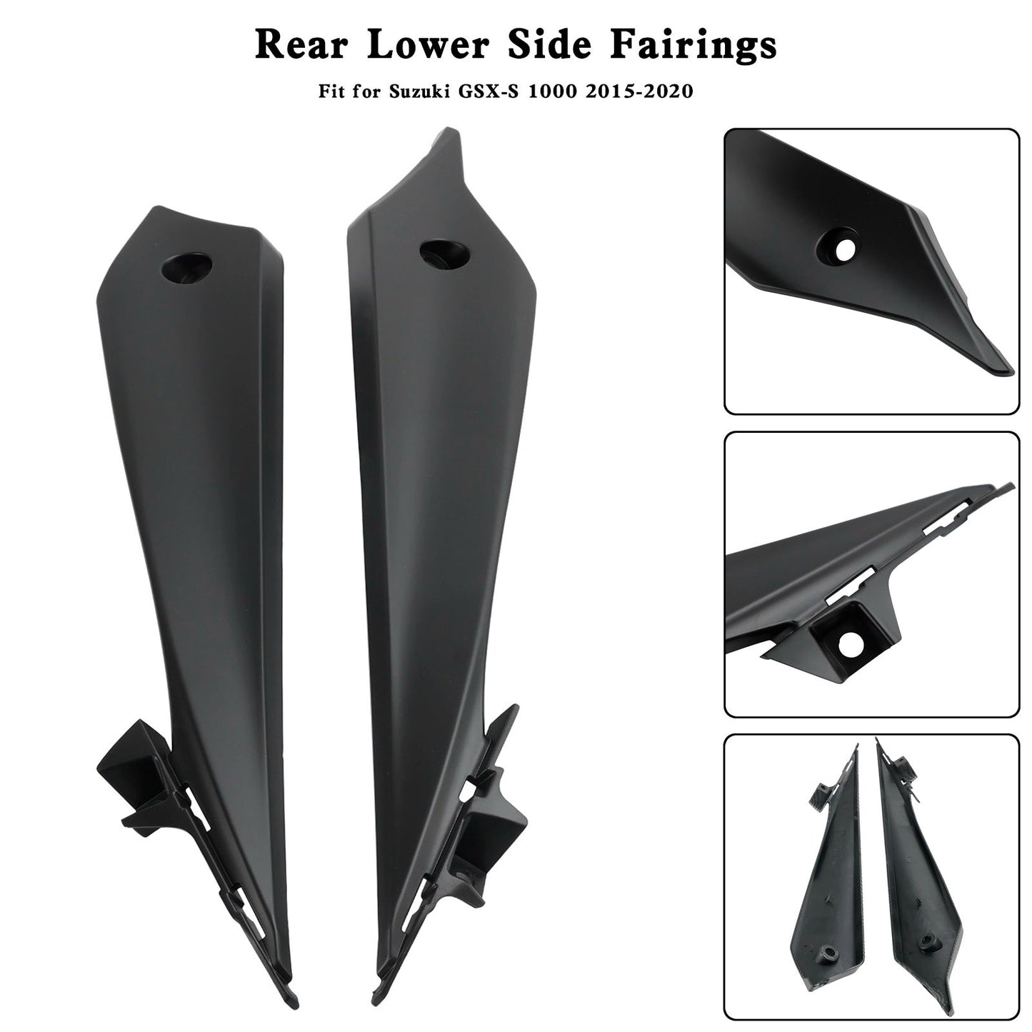 Rear Lower Side Fairings For Suzuki GSX-S 1000 2015-2020