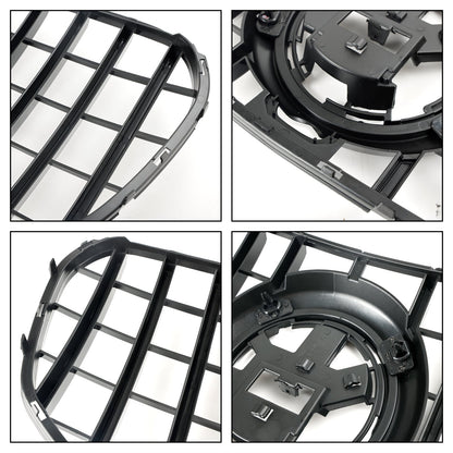 2020-2023 Benz GLS-Class X167 GLS450/580 GT Front Bumper Mercedes Grille Black GT Style Grill