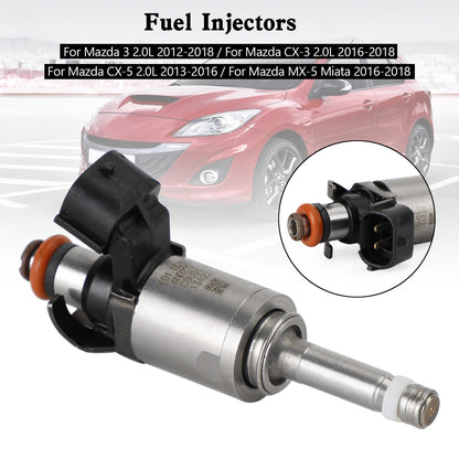 2013-2016 Mazda CX-5 2.0L Fuel Injector PE01-13-250C PE01-13-250B