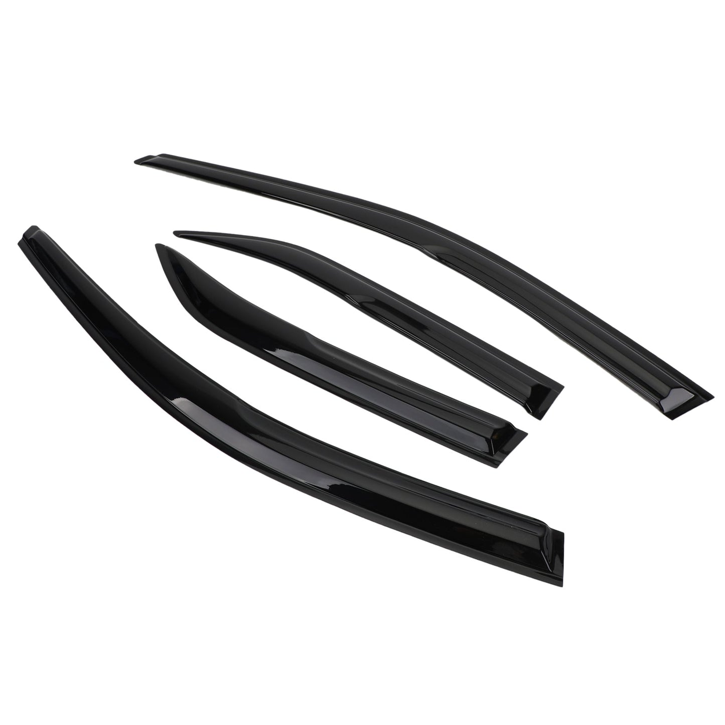 12-17 Toyota Camry Car Window Sun Rain Guard Visors Kit 6PCS