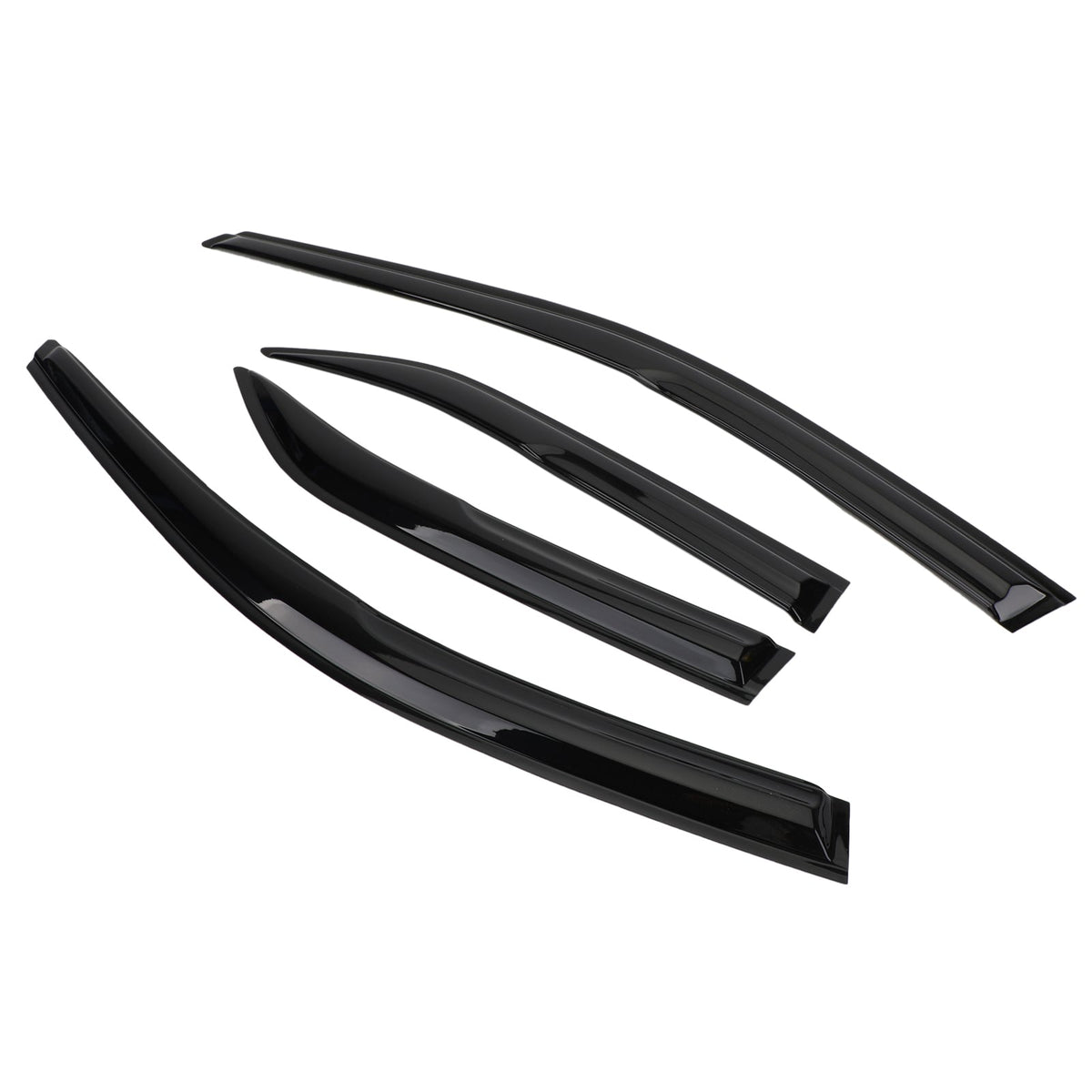 Car Window Sun Rain Guard Visors Kit 6PCS Toyota Camry 12-17