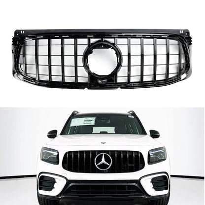 Mercedes 2020-2023 Benz GLB X247 AMG-Line Gloss Black Front Bumper Grill