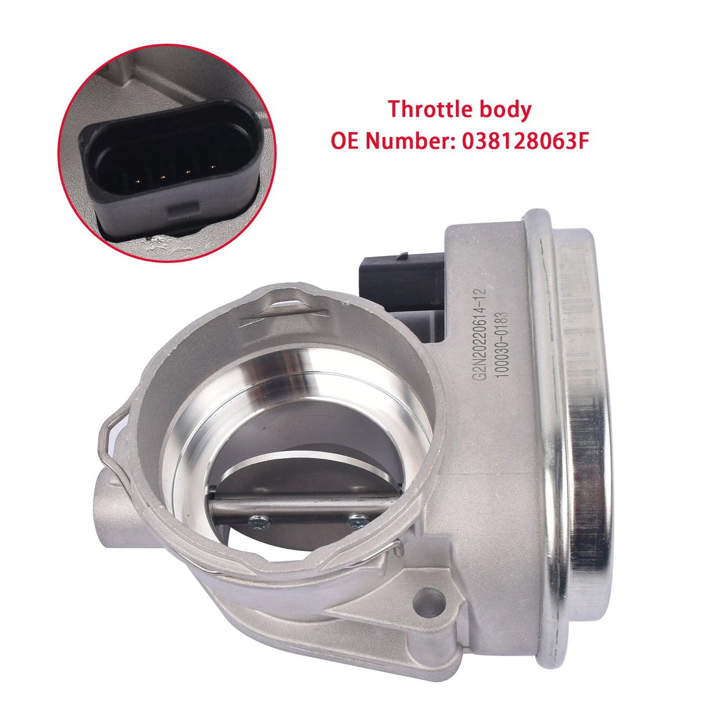 2004/09-2013/03 Audi A3 Sportback Throttle body 038128063F