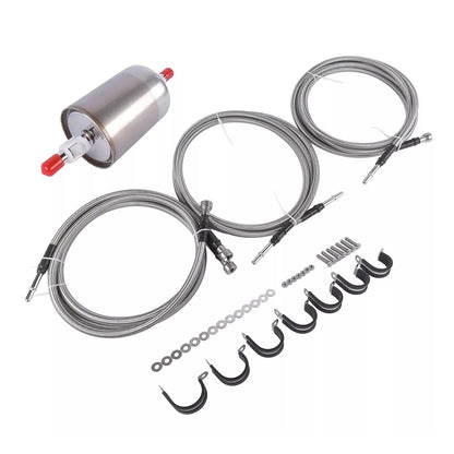 1999-2003 GMC Sierra 1500 2500 Stainless Steel Braided Fuel Lines Kit 819-840 15043857