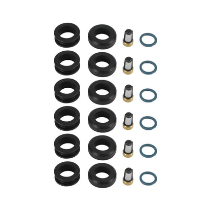 Dodge Stealth 1991-1996 6PCS Fuel Injectors Seal O-Ring Kit 18-10066 INP-014 MD164888