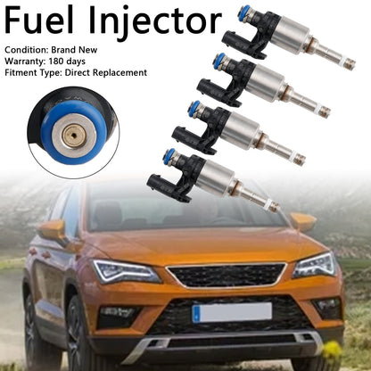 Volkswagen Beetle Golf Jetta Tiguan 4Pcs Fuel Injector 04E906036Q 0261500374