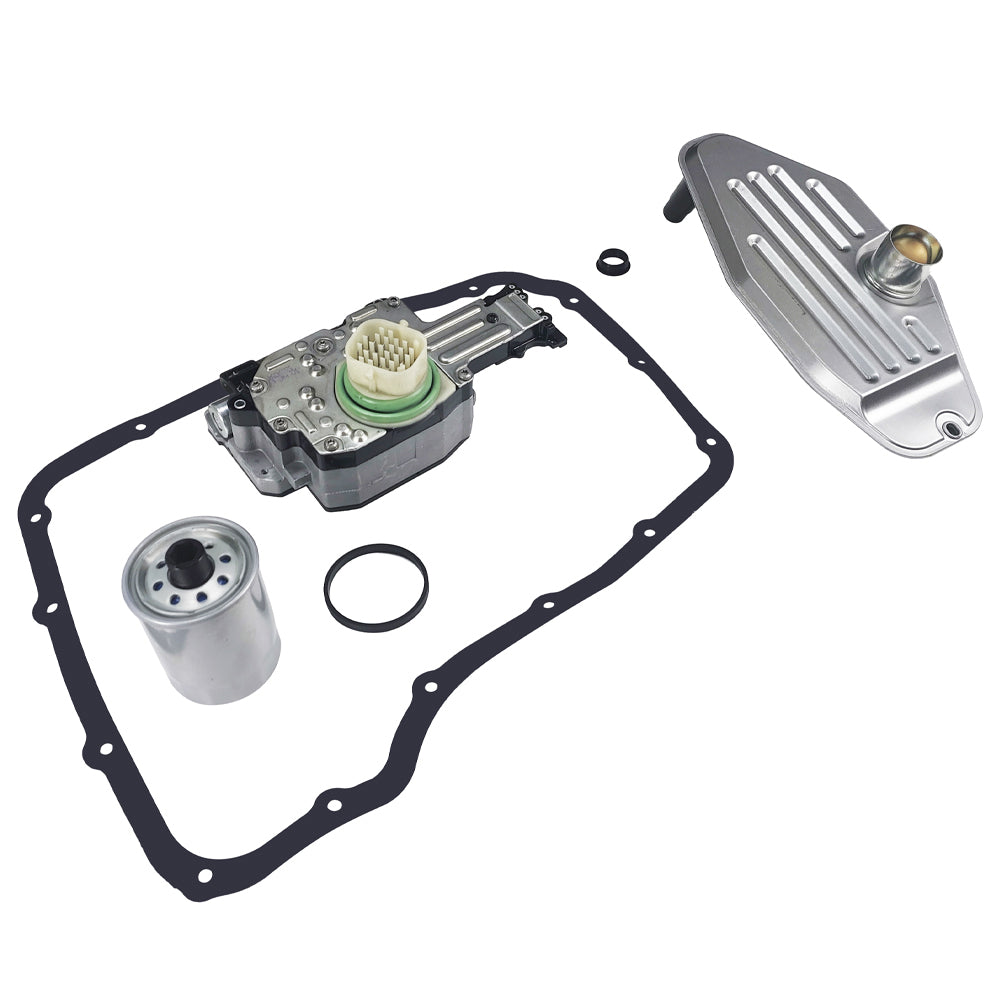 2008-2010 JEEP WRANGLER UNLIMITED L4 2.2L 2.8L 5-45RFE Solenoid Block 4WD Filter Kit 68002342AD 68002342AF