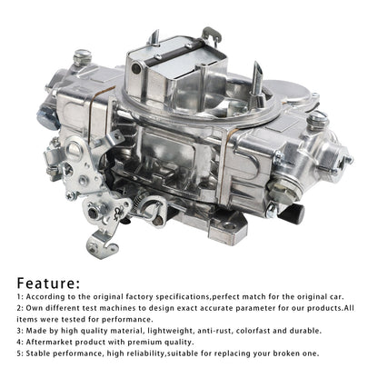 GM Chrysler Ford 750 CFM Carburetor Electric Choke Vacuum Secondaries 0-80508S