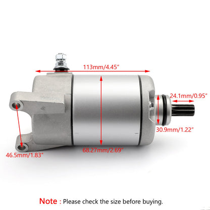 ATV Starter Motor For YAMAHA 350 YFM35 YFM35F TFM35G GRIZZLY 07-17 3HE-81890-00 Champoo