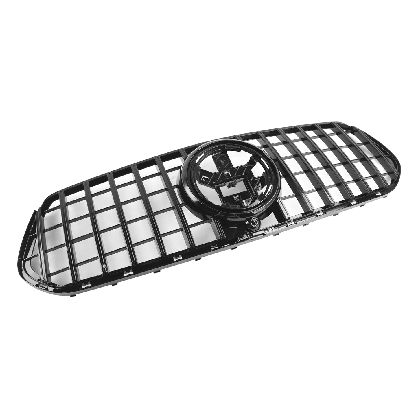 Mercedes-Benz GLE-Class Coupe C167 AMG-Line 2020-2023 Pre-Facelift Front Bumper Grille Gloss Black Grill
