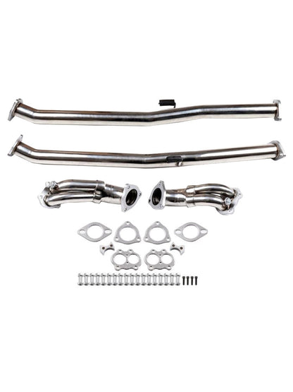 1990-1996 Nissan 300ZX Z32 Turbo 3.0L Stainless Steel Exhaust Downpipe