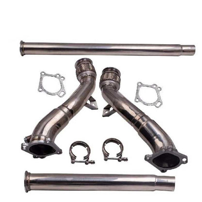97-04 Audi A6/Allroad 2.7L 3" to 2.5" Turbo Catless Downpipe Exhaust