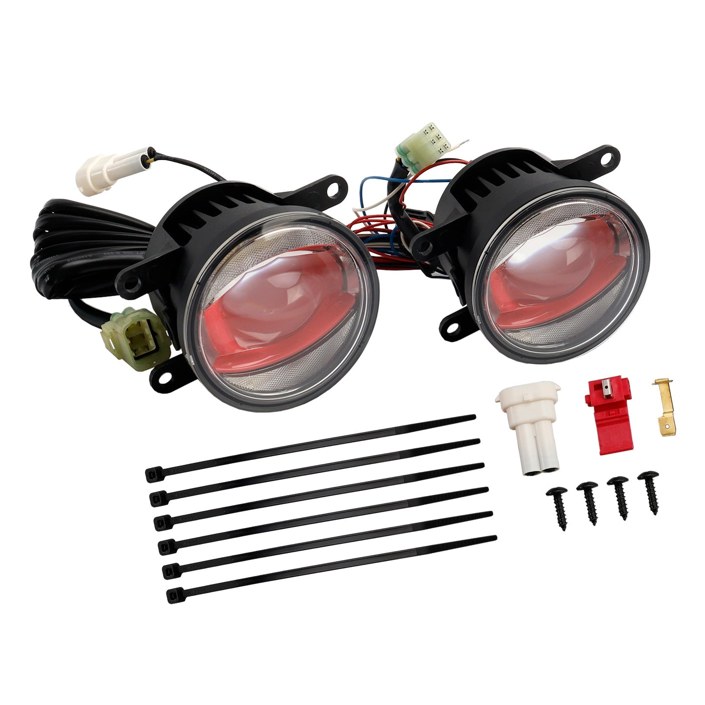 OSRAM Car Light Ledtiving FOG DRL Pink Edition 90MM 6000K LED FOG103-Pink