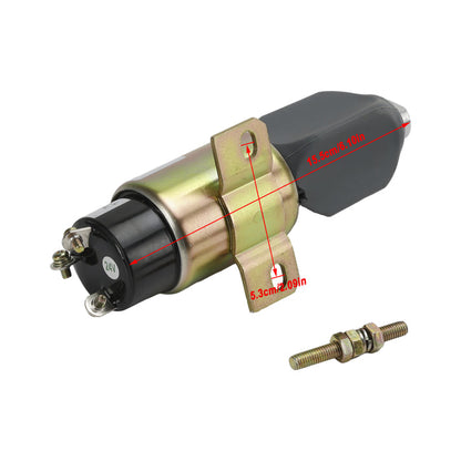 Cummins 1700-2536 1751-24E7U1B1S5A 3864274 24V Stop Shutoff Solenoid